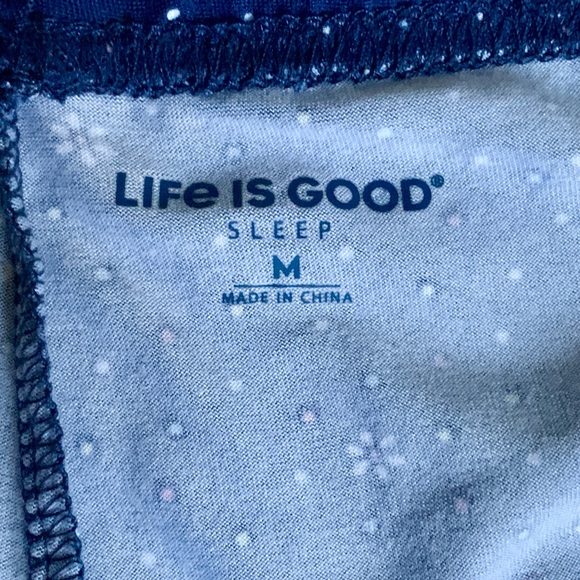 Life Is Good Sleep Shorts 2 pair size Medium - Picture 4 of 10